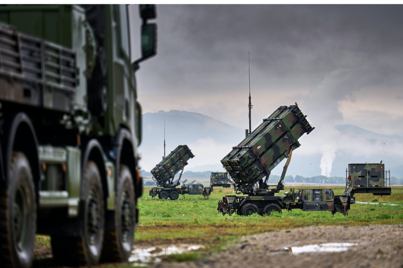 Patriot-luchtverdedingssysteem.