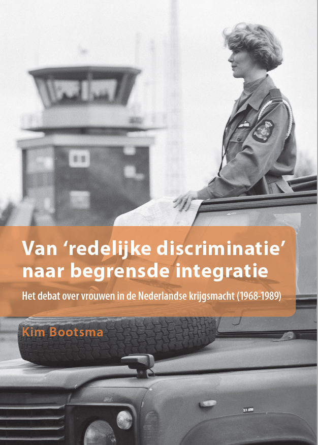 De kaft van het promotieonderzoek van Sanne Bootsma: 'van redelijke discriminatie naar begrensde integratie'