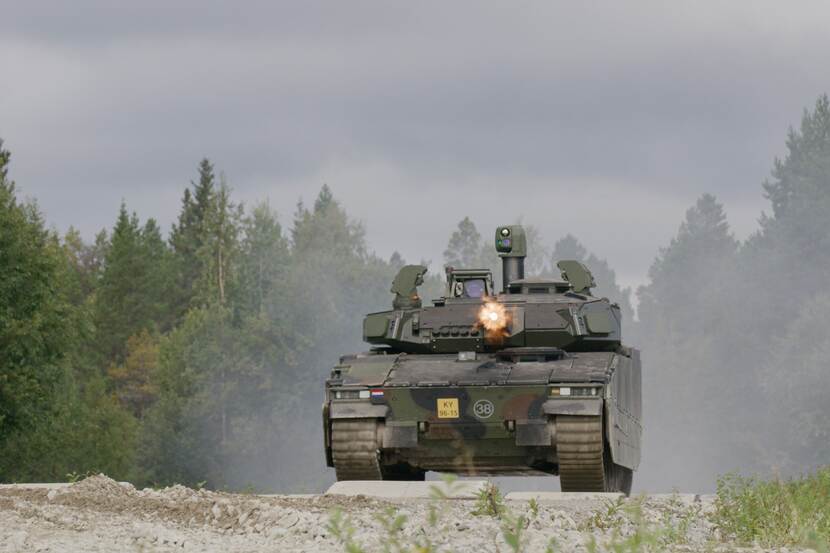 CV90 vurend.