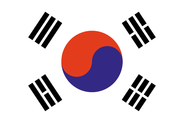 Vlag van Zuid-Korea