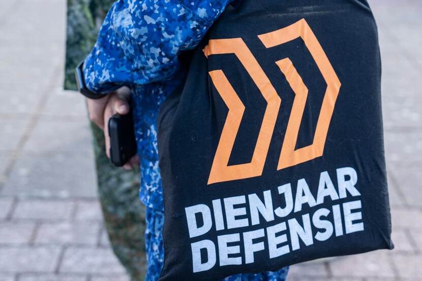 Sac avec image de l'année de service