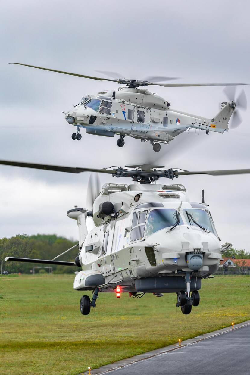 Archieffoto van NH90's.