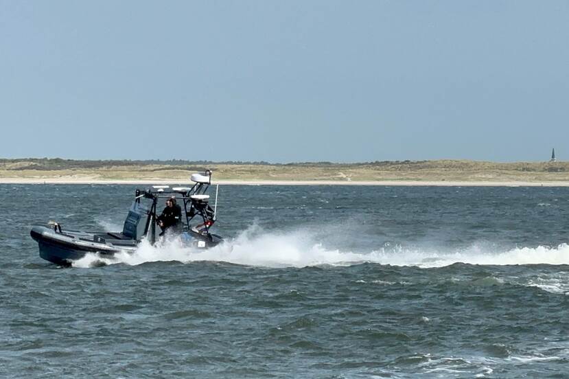 Een varende Alunaut.