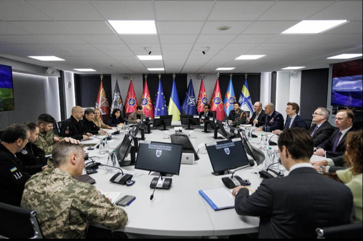 Meeting in Oekraine.