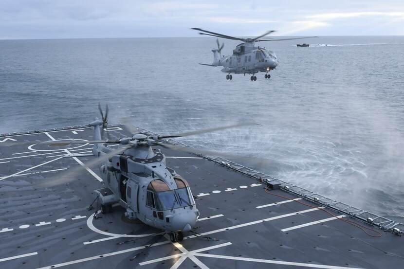 De Britten waren er met Merlins.