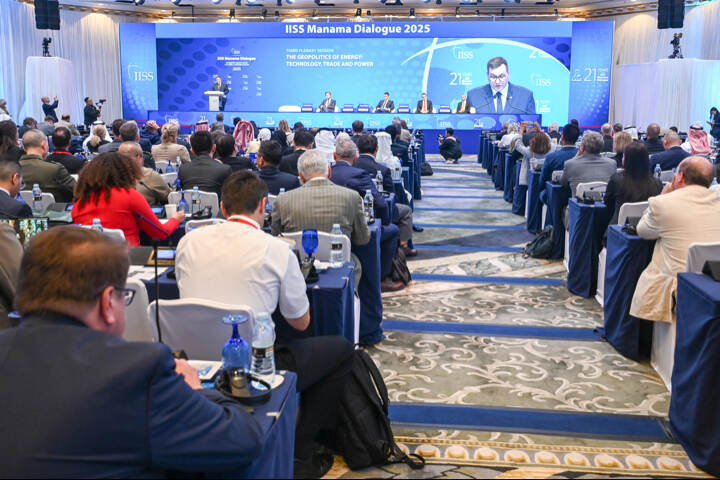 Volle zaal IISS Manama Dialogue