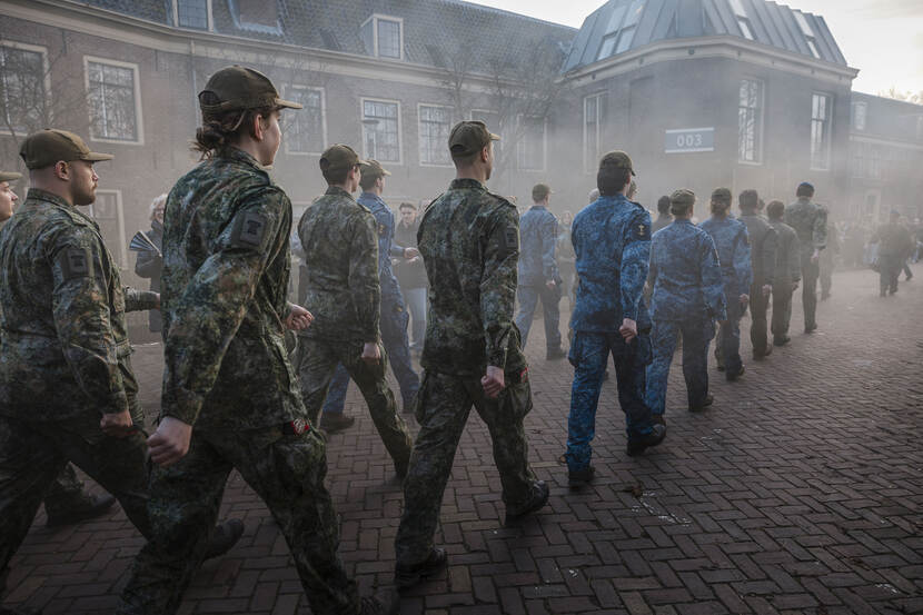 Nieuwe lichting komt aanlopen.