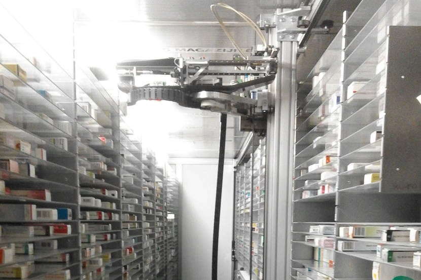 Medicijnen in een kast