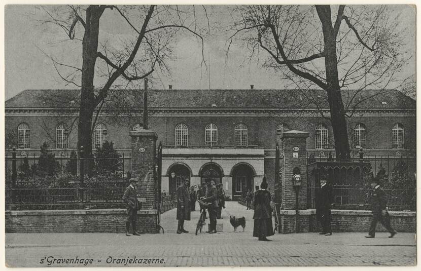 Oranjekazerne Den Haag ca. 1910.