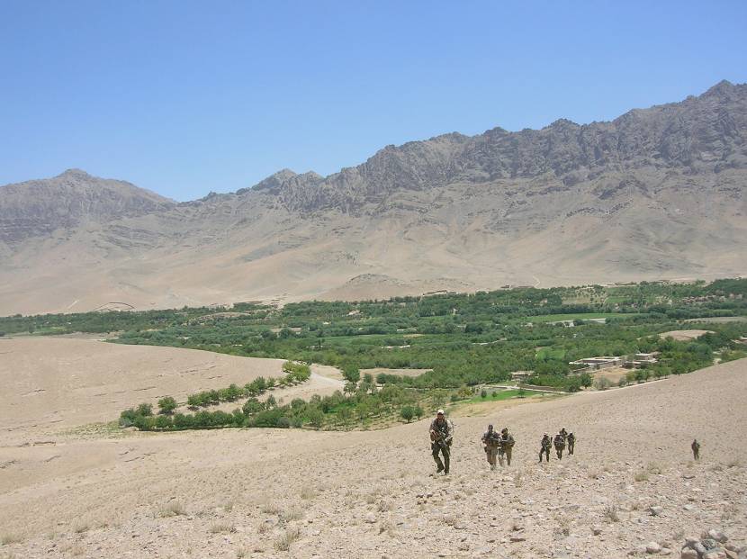 Commando's in Afghanistan.