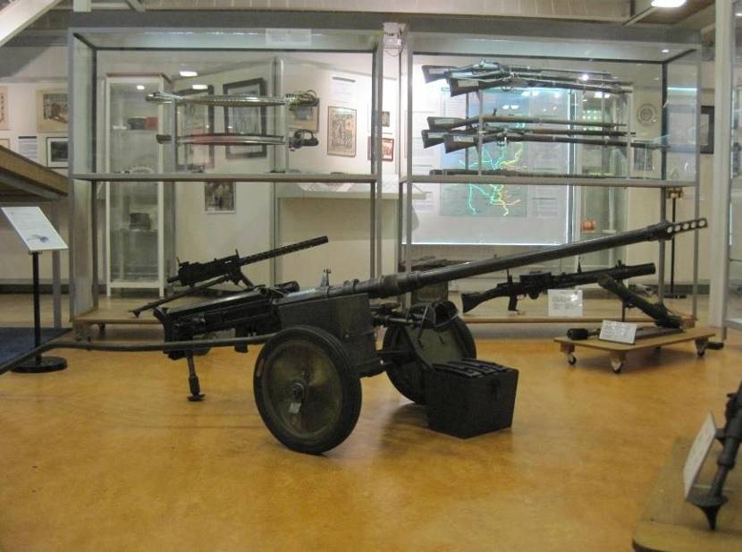 Een pantserbuks (geweer tegen pantser).
