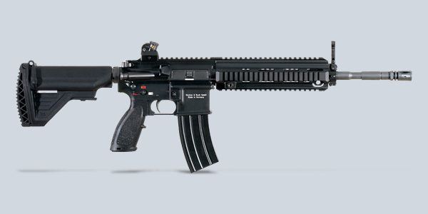Rechterzijaanzicht HK416 368 mm (14,5 inch).