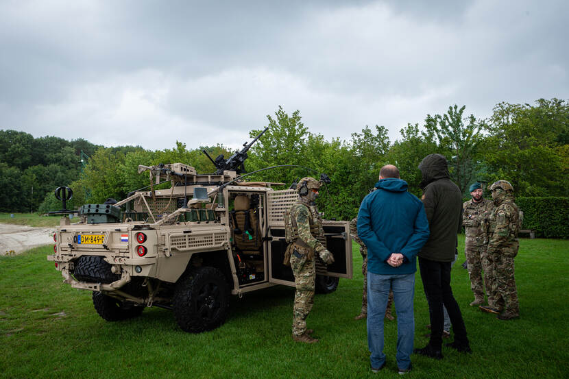 Vector-terreinwagen van KCT.