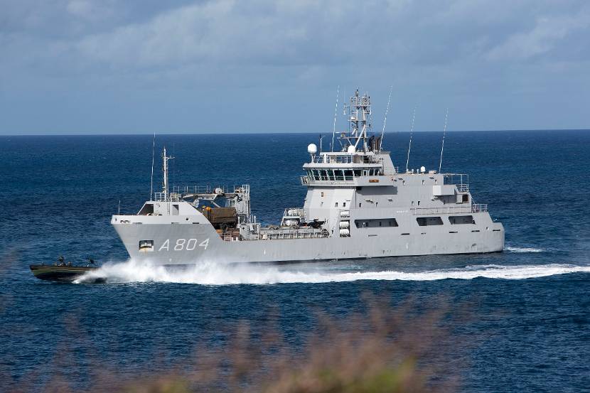 Zr.Ms. Pelikaan (boegnummer A804).