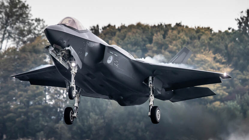 Opstijgende F-35