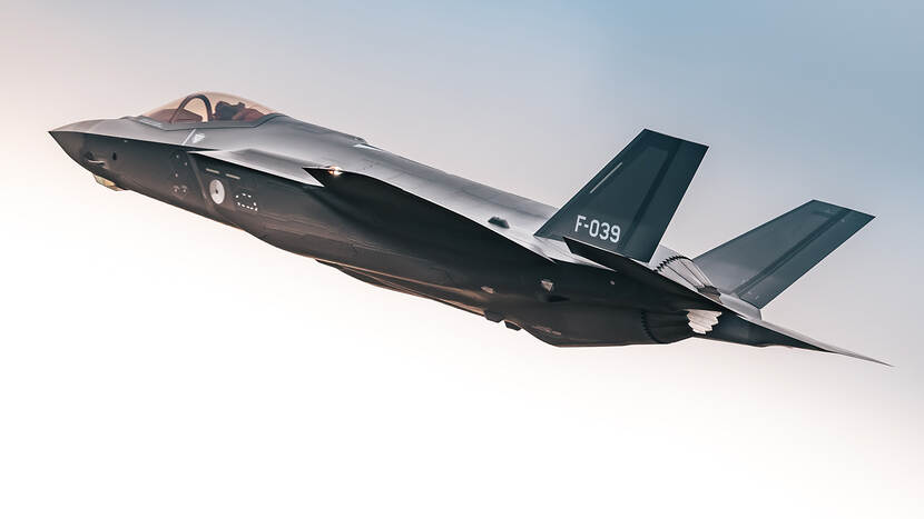F-35 in de lucht