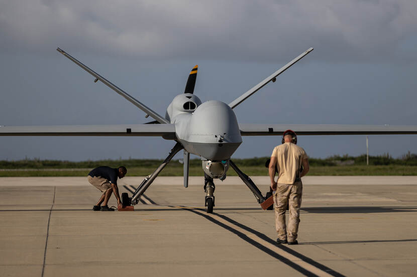 Een MQ-9 Reaper.