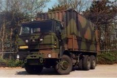 DAF YAC-2300, pintado em cores camufladas.