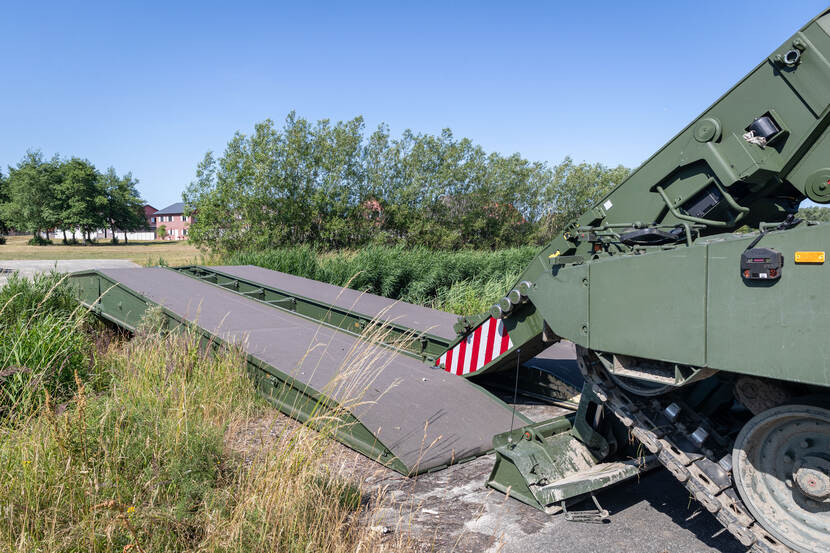 Leopard 2-brugleggende tank.