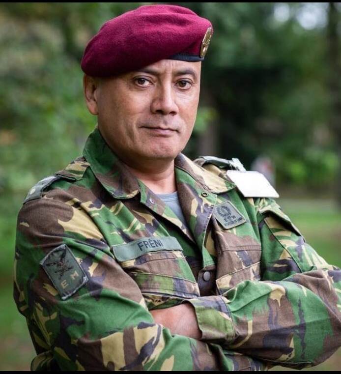 Adjudant Chris Fréni.