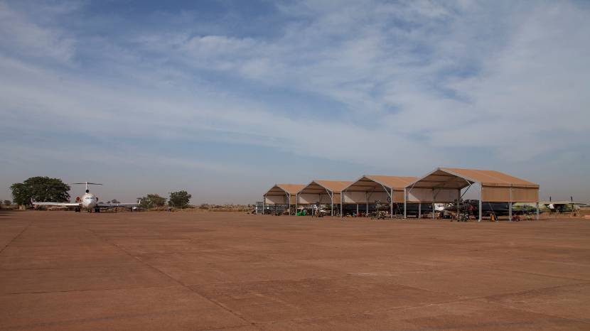 Bamako Airport.