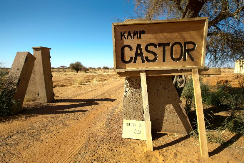 Entree kamp Castor.
