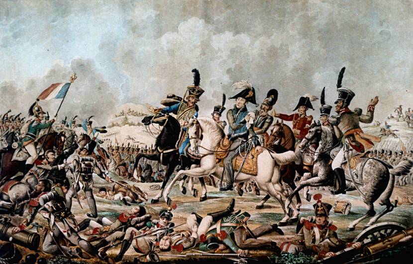 Slag bij Waterloo.