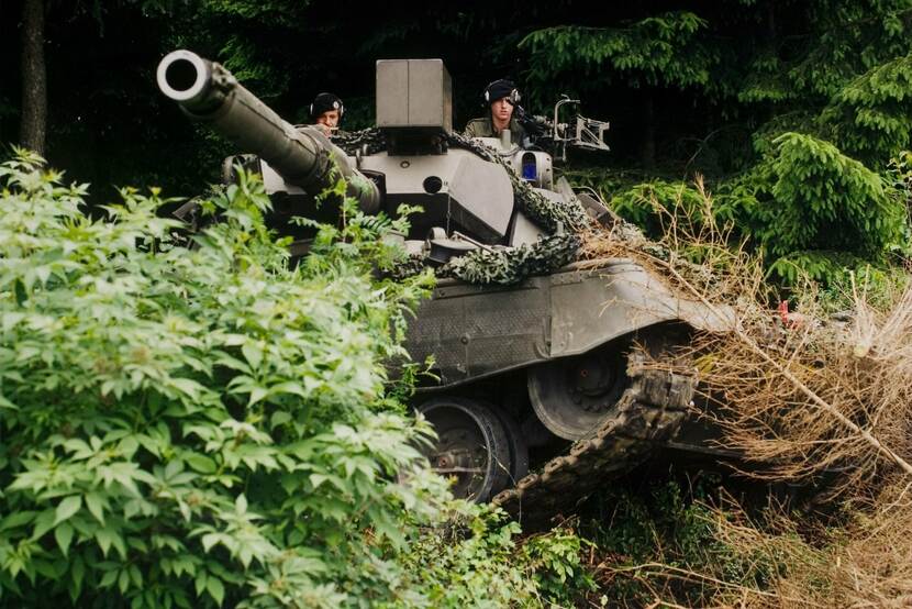 Leopard 1 A5-gevechtstank.