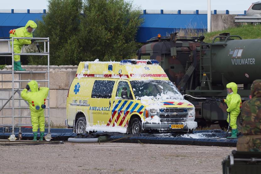 Defensie CBRN Centrum verzorgt opleidingen, trainingen en oefeningen op het gebied van CBRN-verdediging en –ontsmetting, voor Defensie en civiele veiligheidspartners.