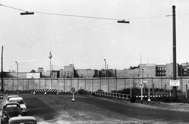 De Berlijnse muur in 1970. Foto: NIMH.
