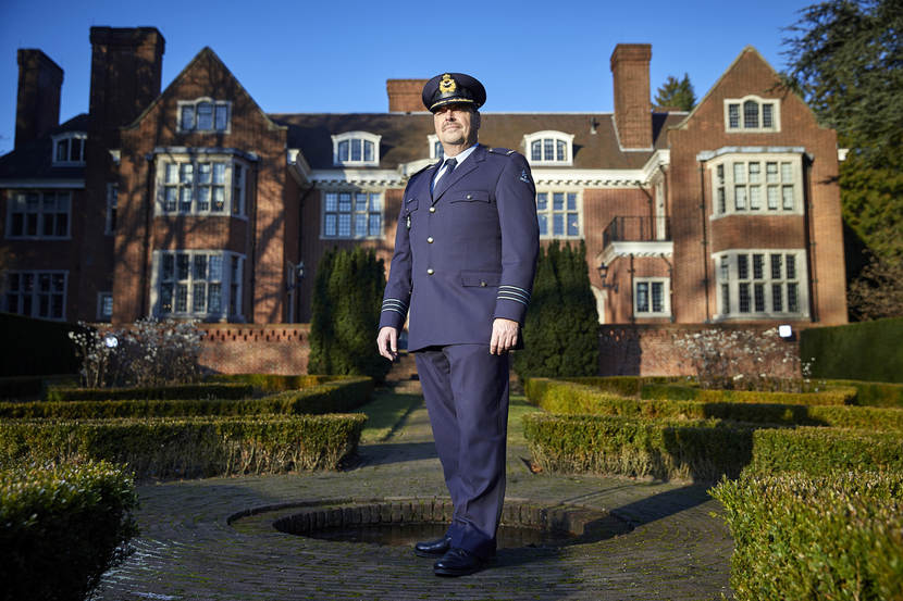 Luitenant-kolonel Jacques Kleinkramer, stafofficier bij Inspecteur-Generaal der Krijgsmacht.