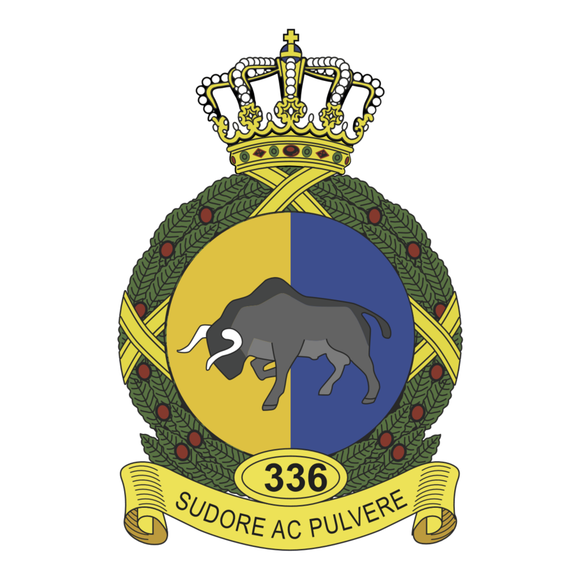 Afbeelding van het embleem 336 Squadron.