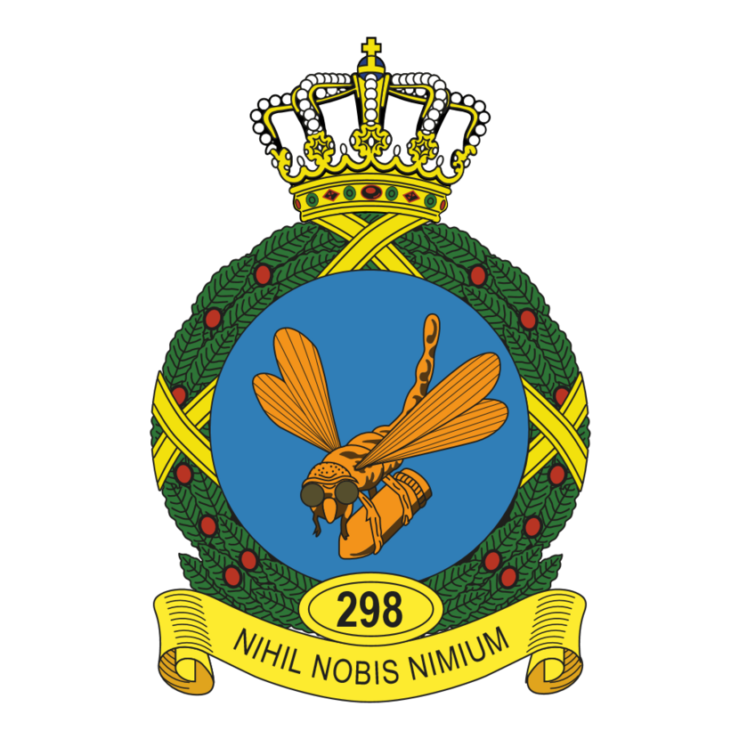 Afbeelding van het embleem 298 Squadron.