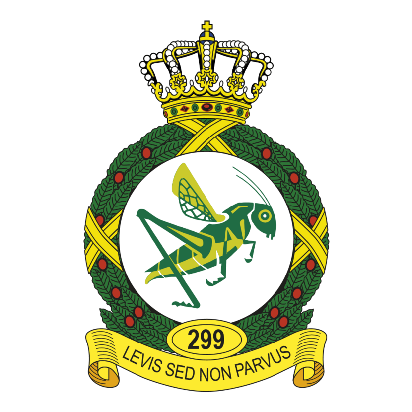 Afbeelding van het embleem 299 Squadron.