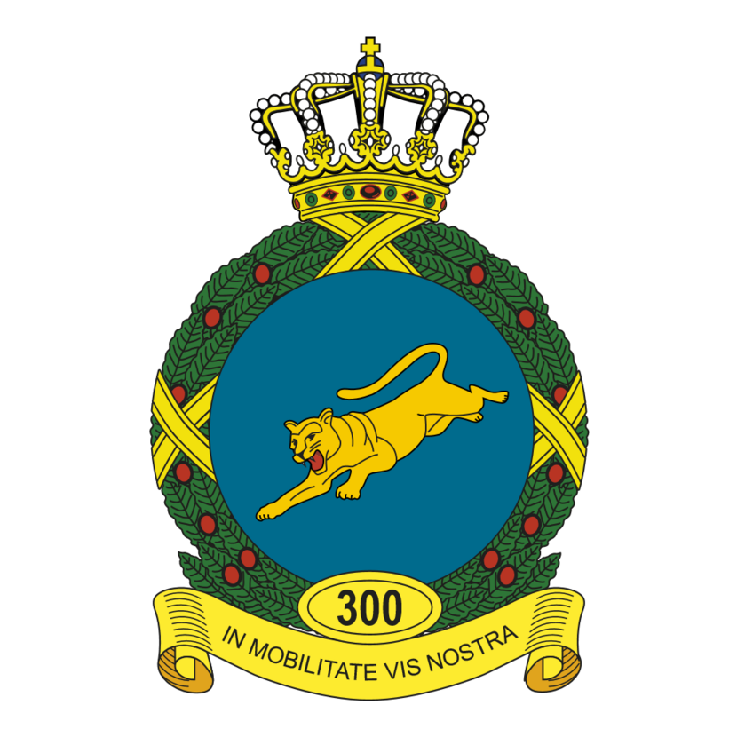 Afbeelding van het embleem 300 Squadron.