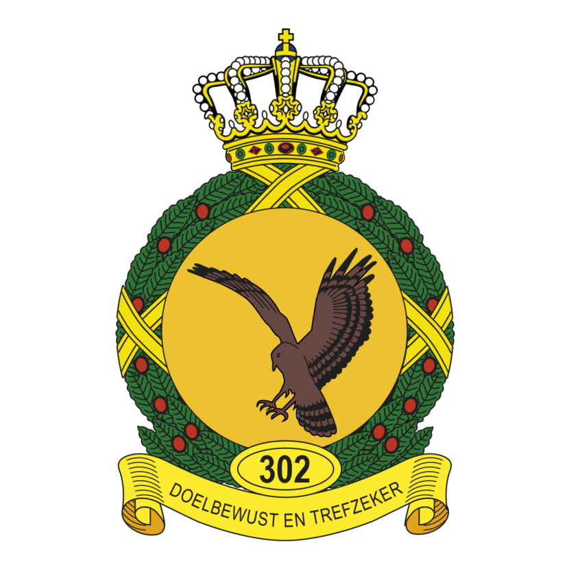 Afbeelding van het embleem 302 Squadron.
