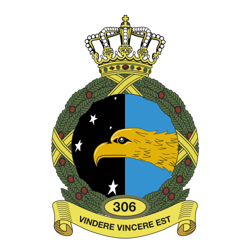 Afbeelding van het embleem 306 Squadron.
