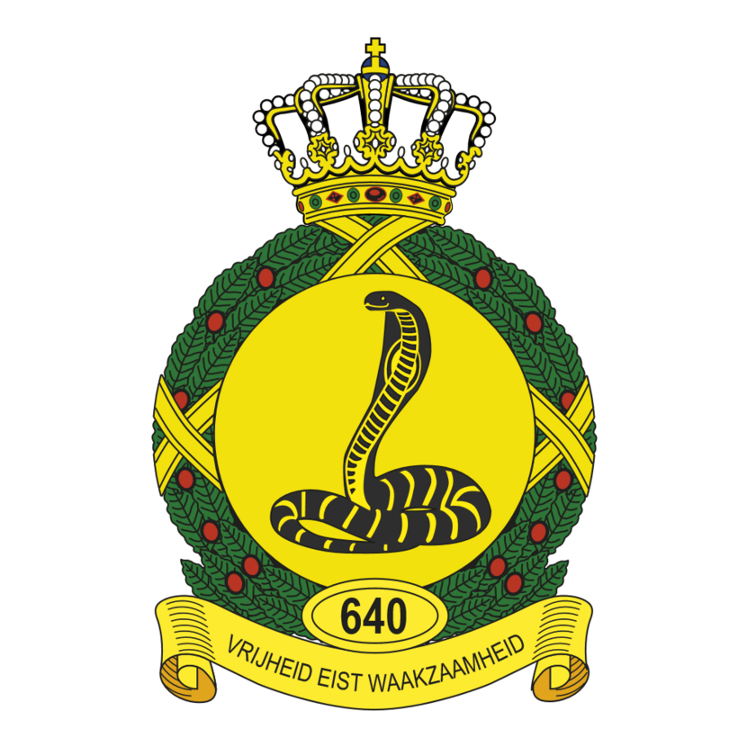 Afbeelding van het embleem 640 Squadron.