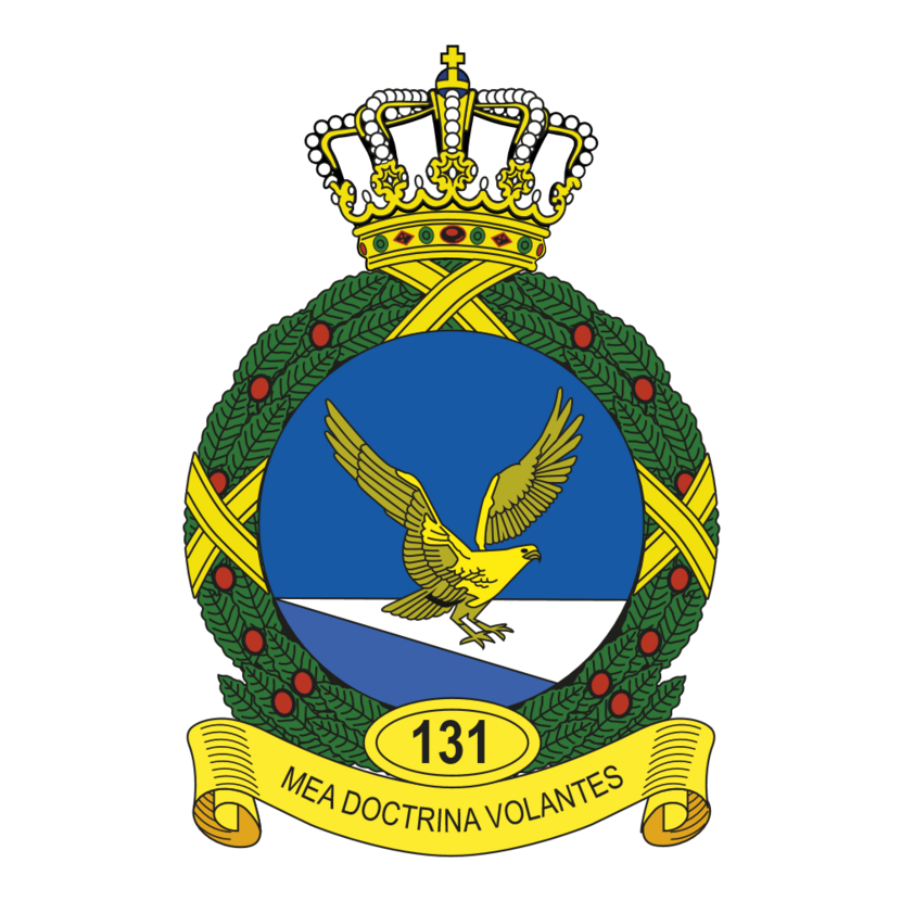 Afbeelding van het embleem 131 Squadron.