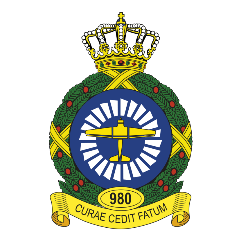 Afbeelding van het embleem 980 Squadron.