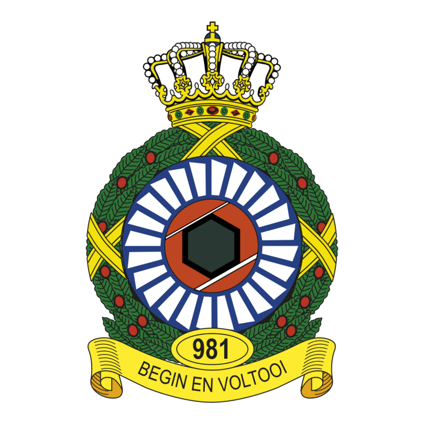 Afbeelding van het embleem 981 Squadron.