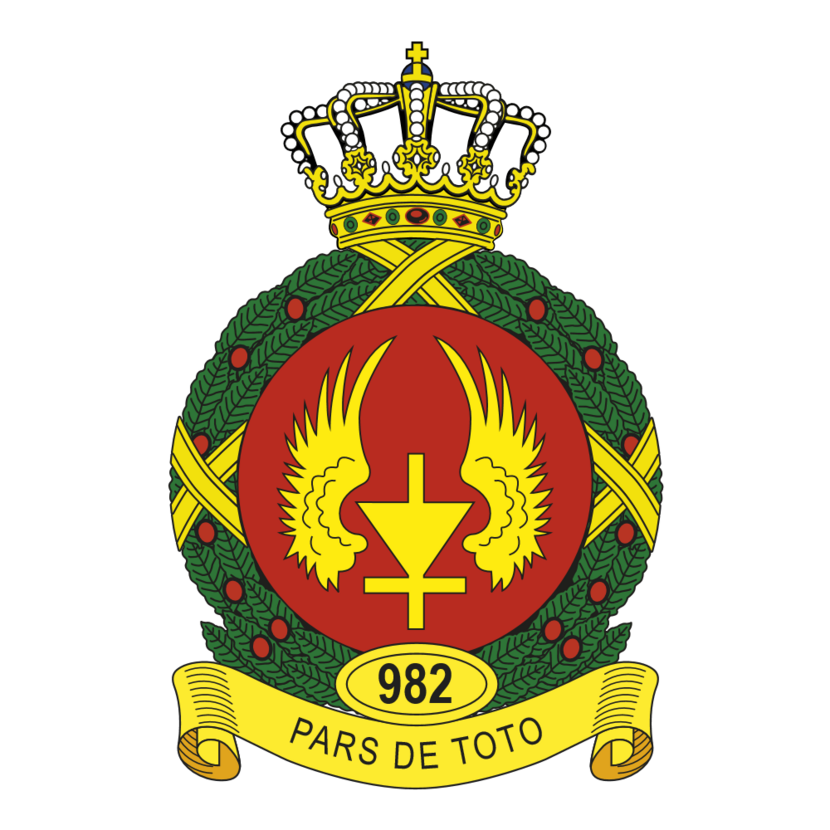Afbeelding van het embleem 982 Squadron.