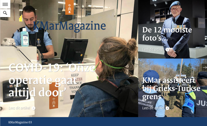 Cover KMarMagazine maart 2020