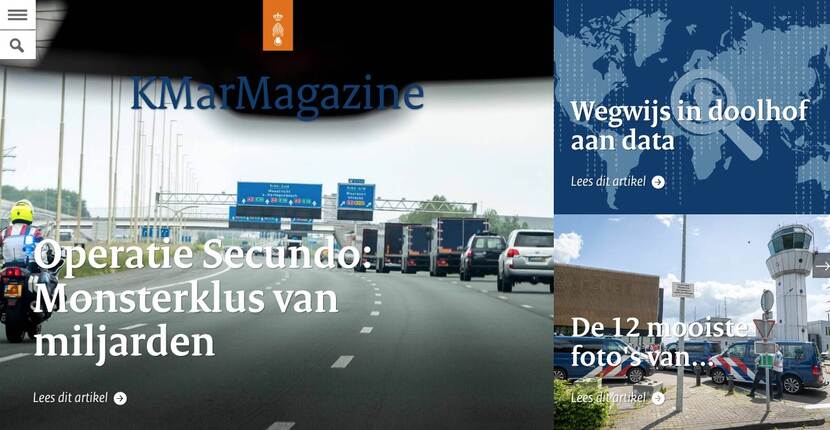 Cover van het nieuwe KMarMagazine.